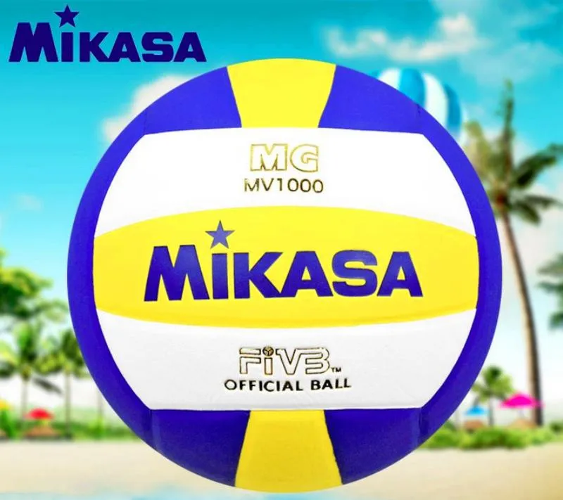 Venta caliente MIKASA MV1000 Voleibol súper suave Campeonatos de la Liga de voleibol Entrenamiento de competencia pelota de voleibol estándar tamaño 5