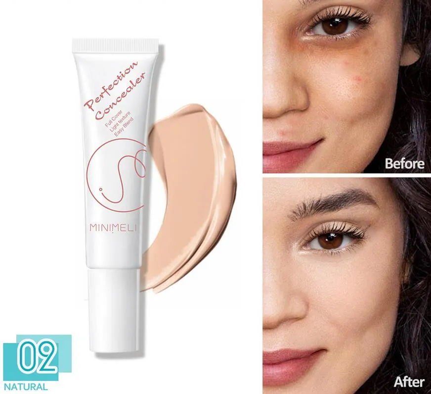 5-kleuren concealer waterdichte dekking vlekken donkere cirkels en acne markeringen 12ml