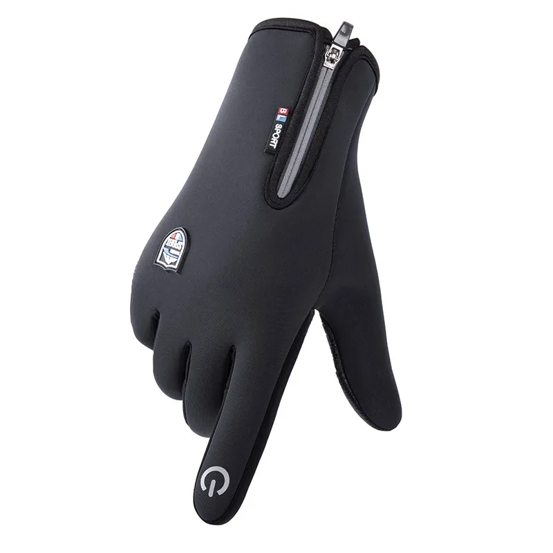 Touch Screen Windproof Outdoor Sport Gloves Men Women Winter