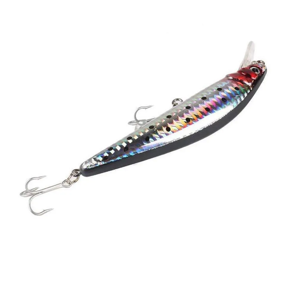 Robotic Swimming Lures Fishing Auto Electric Lure Bait Wobblers For Swimbait USB Rechargeable Flashing LED light