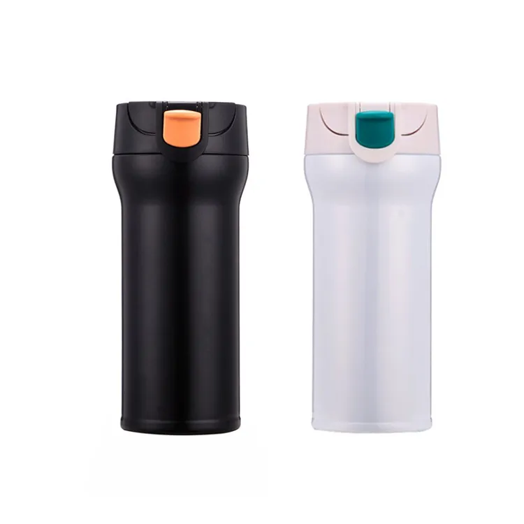 Hot Sale Double Wall Promotional Business Water Bottle 12oz 17oz Insulated Thermos Office Car Traveling Portable Vacuum Flasks