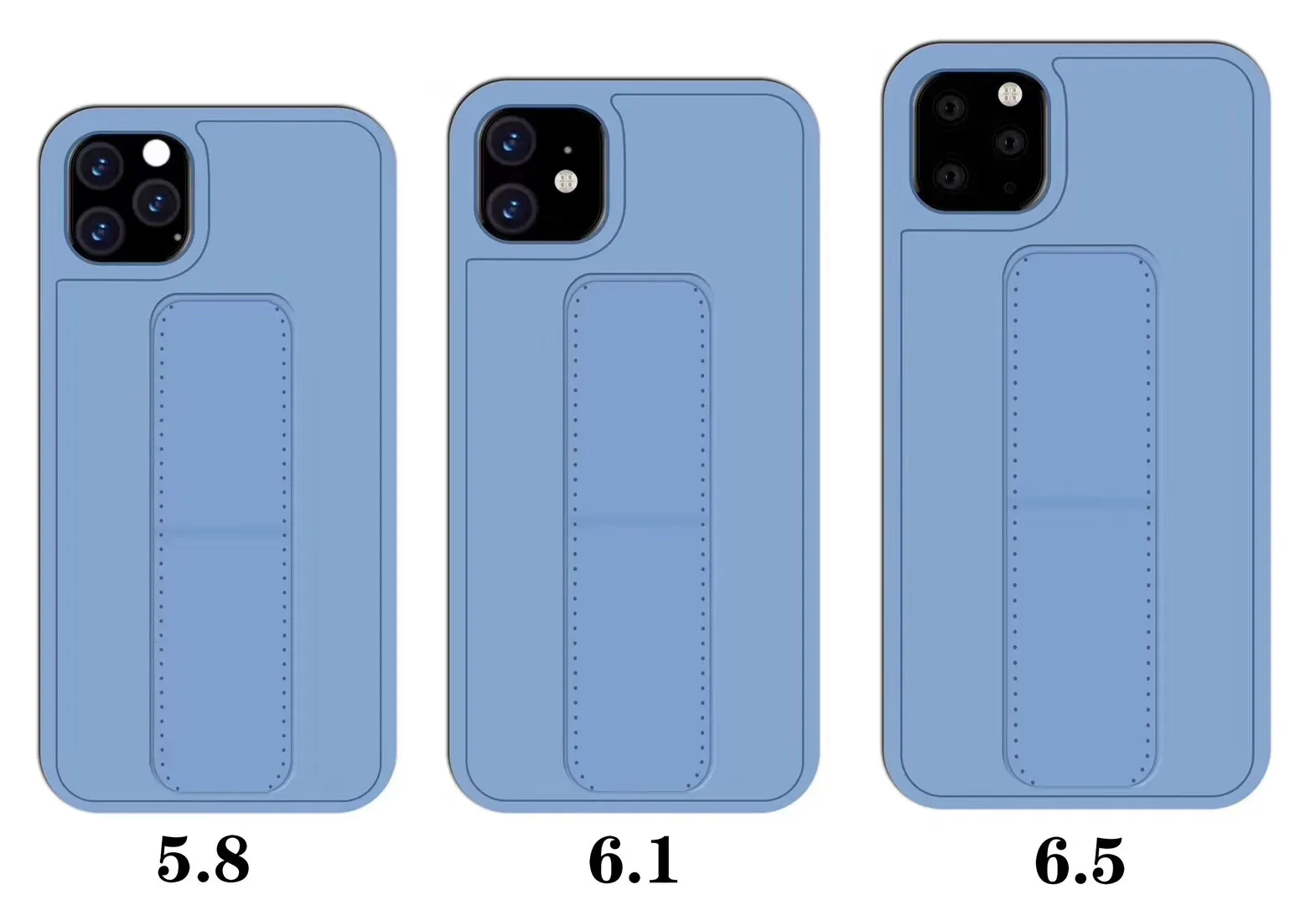 For Samsung A40S A71(4G) A51(4G) A50 M11(Eur) A11(US) M31 M21 M30S M30 With Kickstand Design Anti-Drop Protection Phone Case
