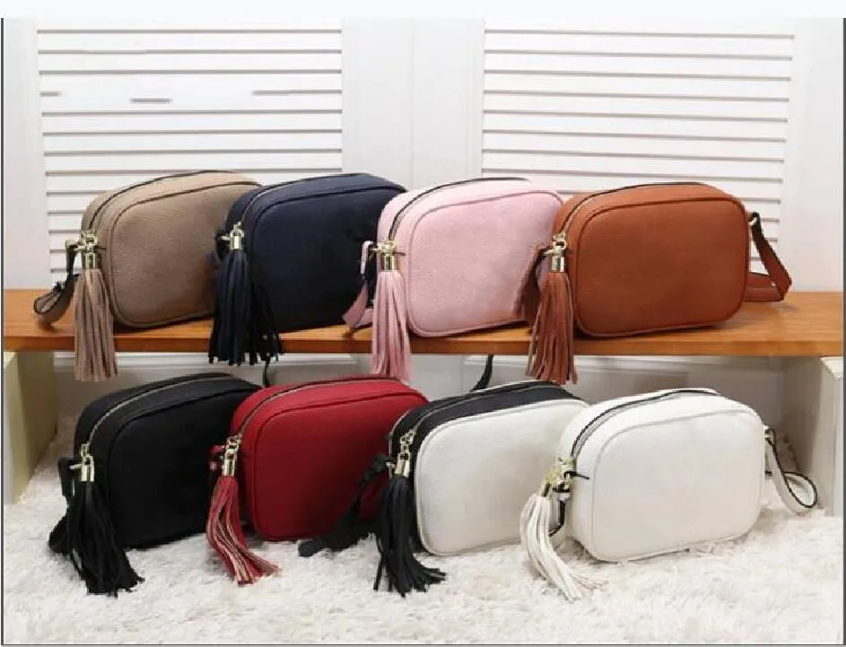 8 kleuren designer crossbody messenger tassels tassen luxe handtassen dames schoudertas beste lederen muti kleuren famos merktassen