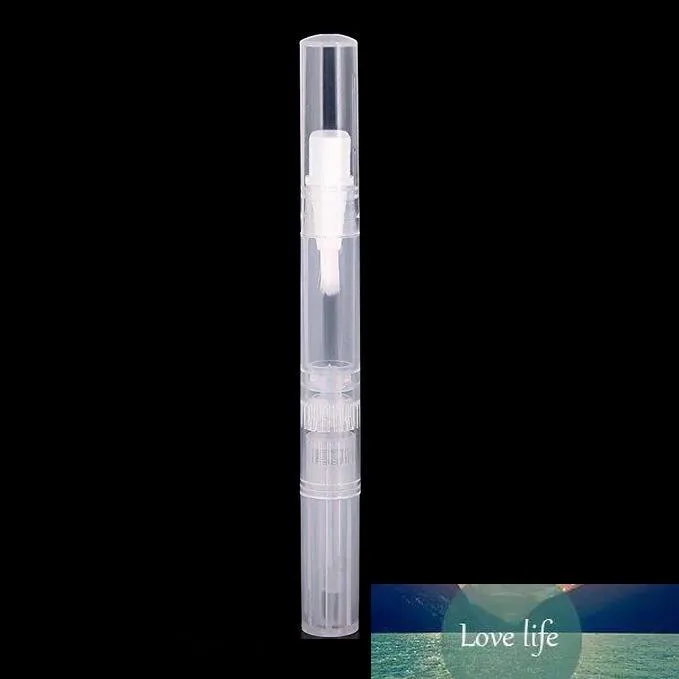 3 ml transparant lege nagelolie twistpen wegwerp cosmetische container lip glanst borstel applicators wimper groei vloeibare buis