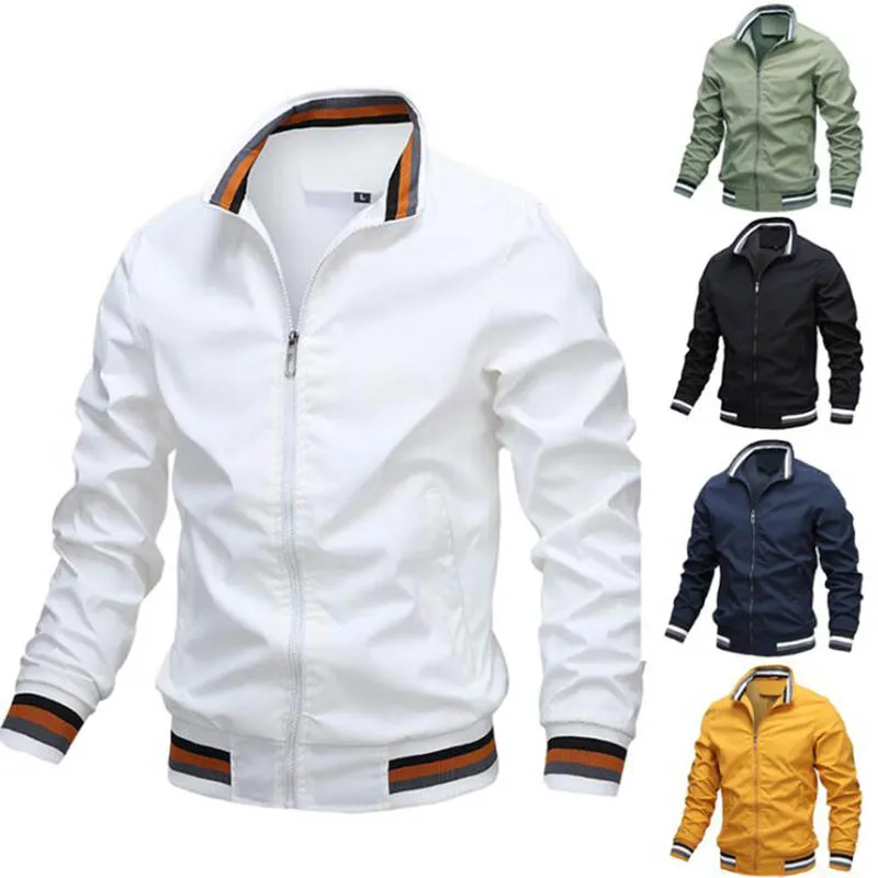 Hommes mode vestes et manteaux nouveaux hommes coupe-vent Bomber veste automne hommes armée Cargo extérieur vêtements Streetwear