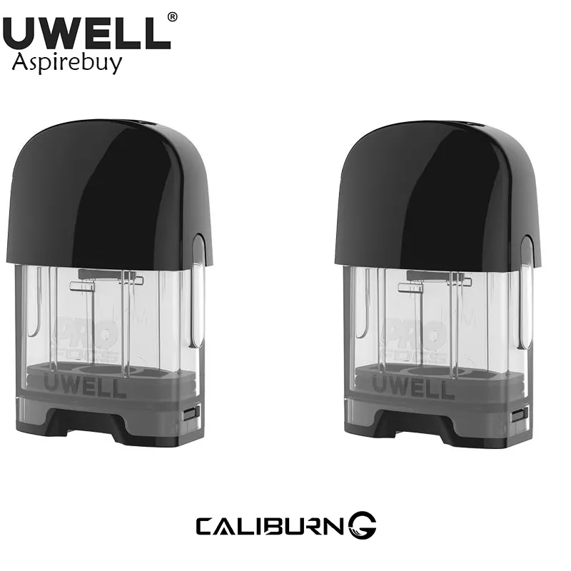 Uwell Caliburn G / G2 Pod Catridge 2ml Pojemność Papieros Vape Dla Kalibolurów G Kit E-Papert 2szt / Pack Authentic