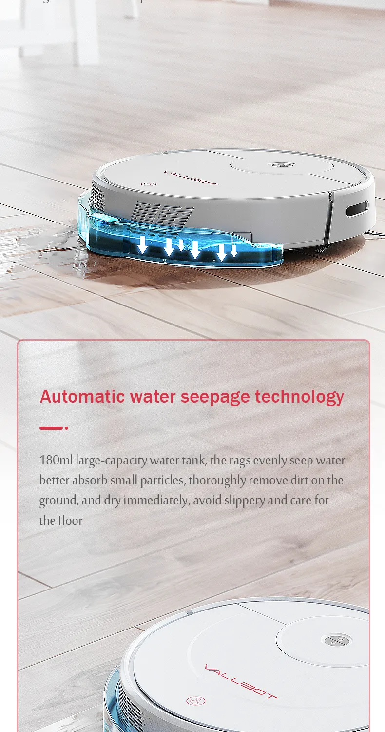 Robot Aspirador VALUBOT K100, Robot De Limpieza De Pelo De Mascotas Para El Hogar, Aplicación