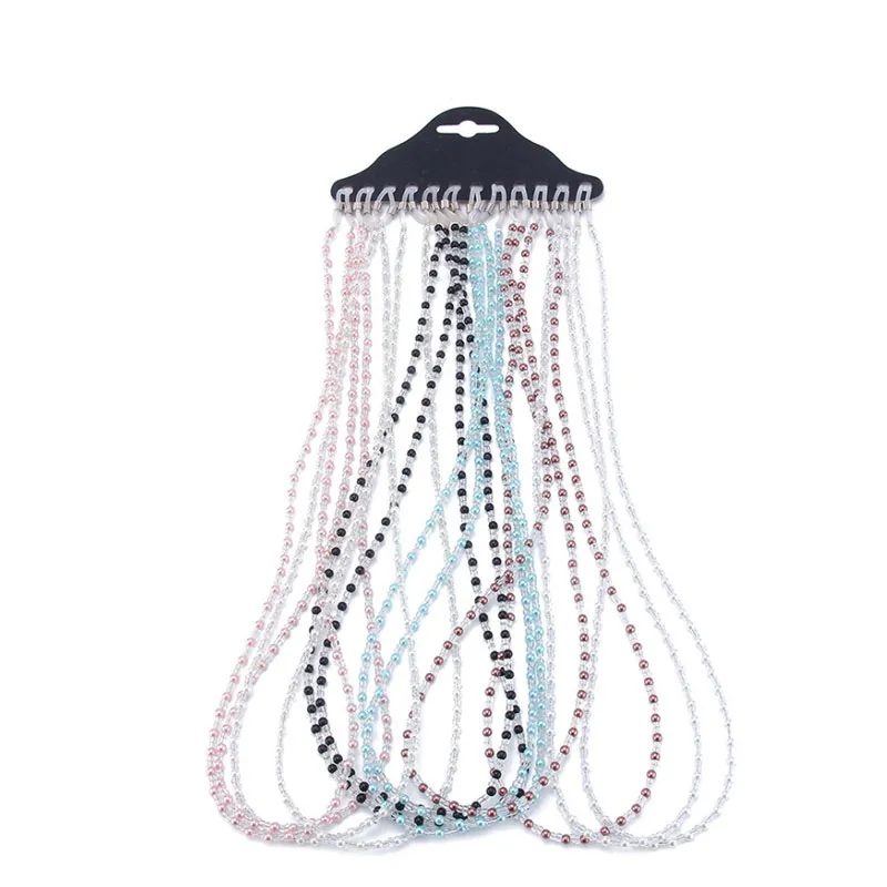 Mode Kleurrijke DIY Glas Kralen Zonnebril Strap Eyewear Cord Chains String Houder voor Vrouwen Mannen Sport Accessoires