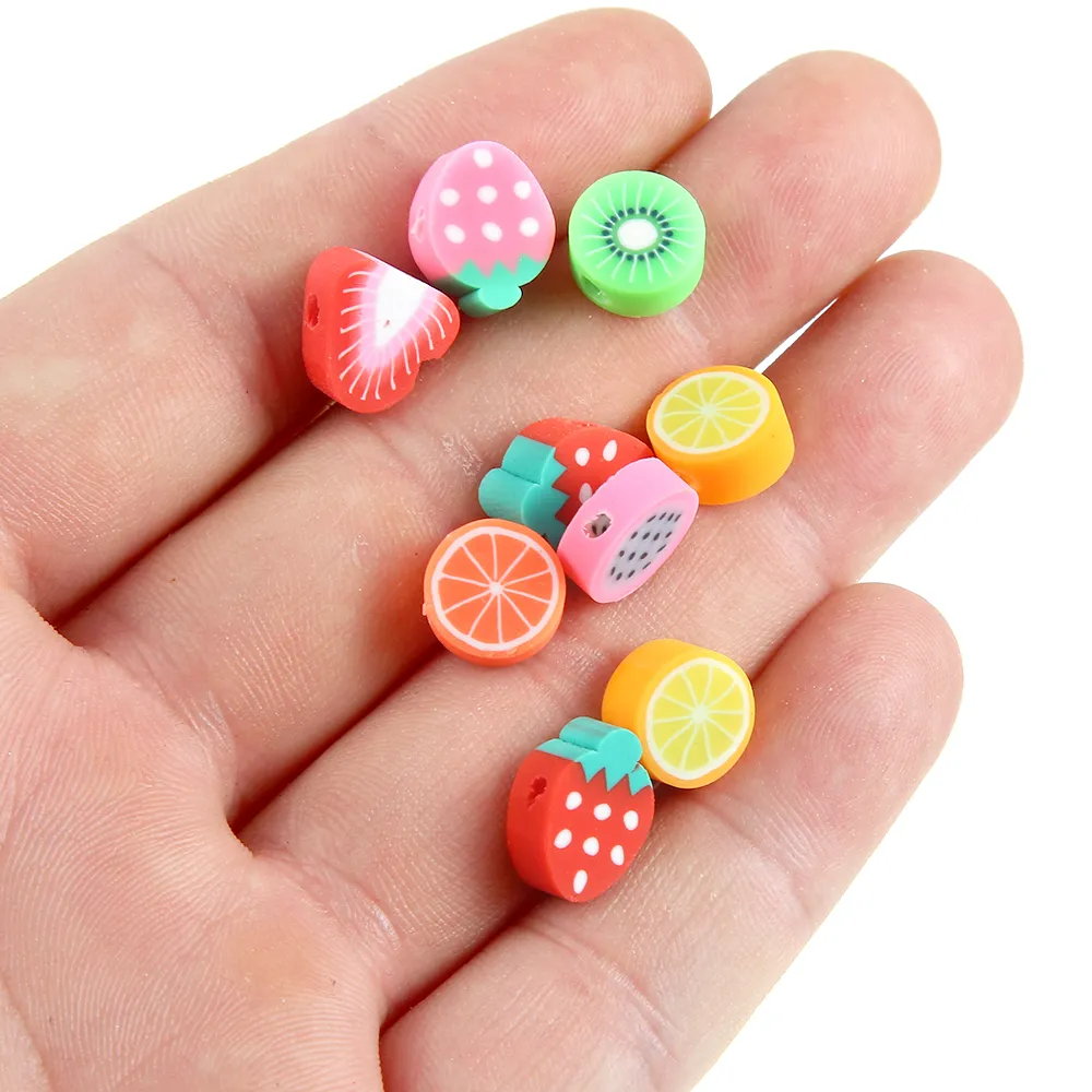 300 Polymer Clay Beads With Fruit Mix Design For DIY Online Jewelry Stores  Making From Jewelryaccessories66, $19.18