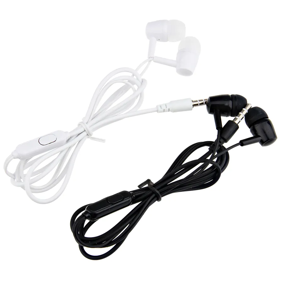 In Ear Stereo Earphones 3.5mm Headphone Headset with Mic For Samsung MP3 PC Mobile Phone