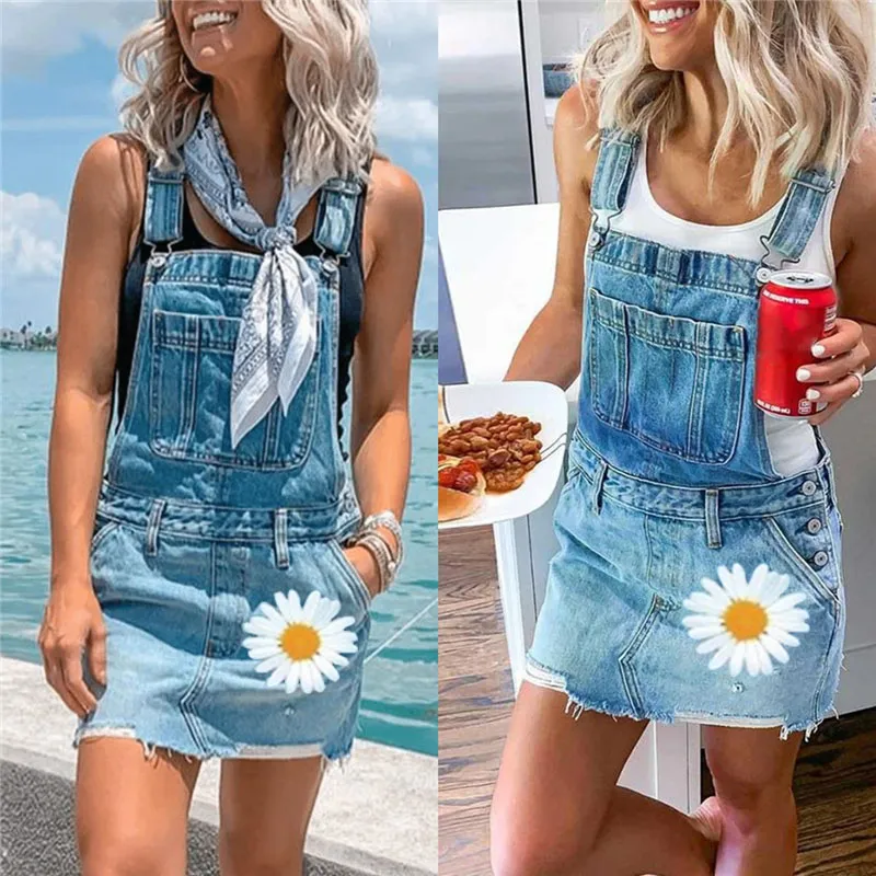 Jean skirt store romper