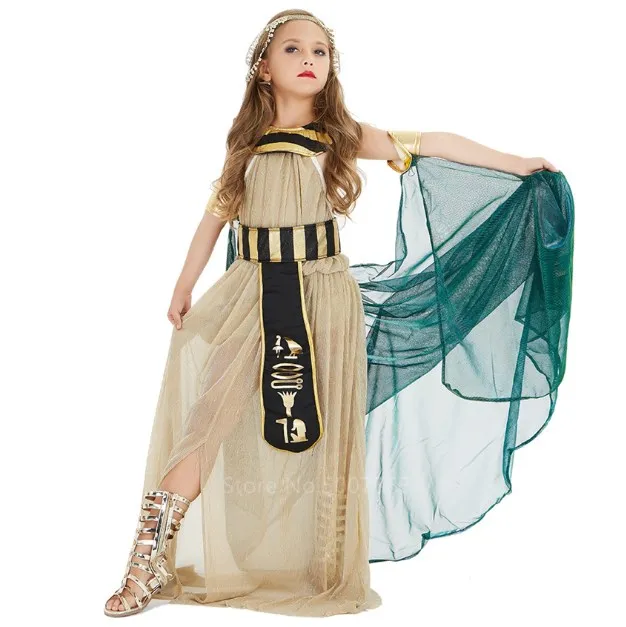 Costumi Di Halloween Bambini Boy Girl Antico Egitto Faraone