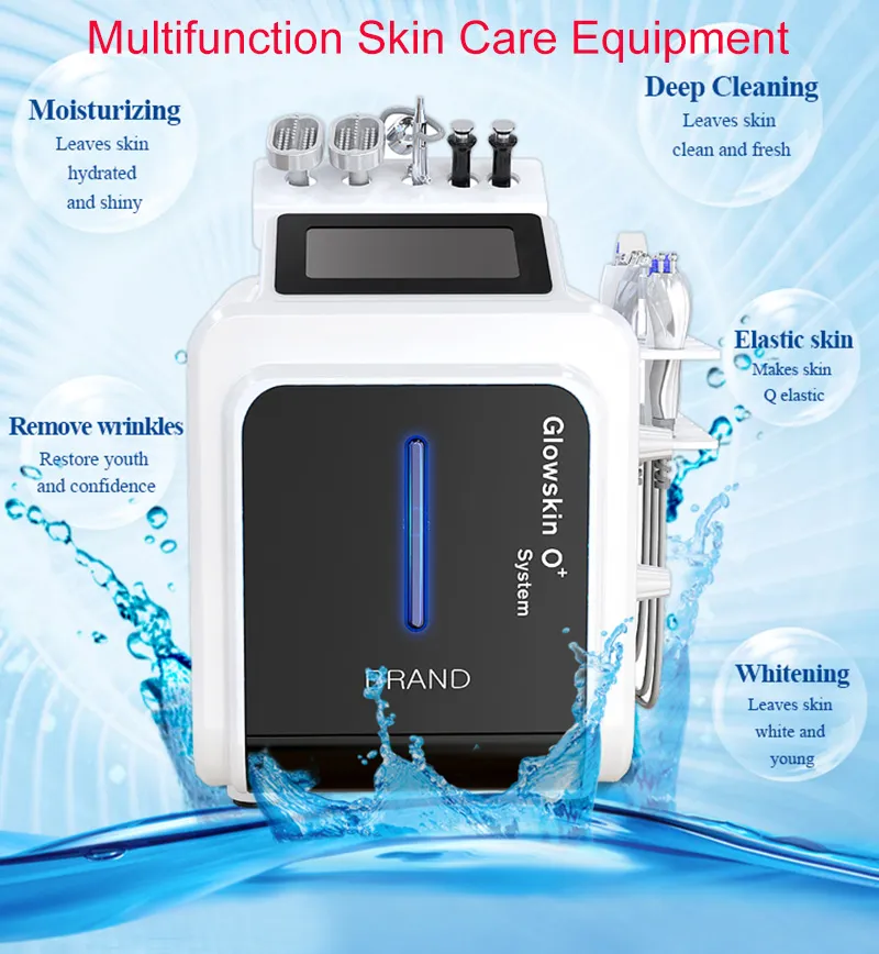 Hydramicrodermabrasion Machine 10 in 1 Water Aqua Dermabrasie Peeling Clean Face Diamond Dermabrasion