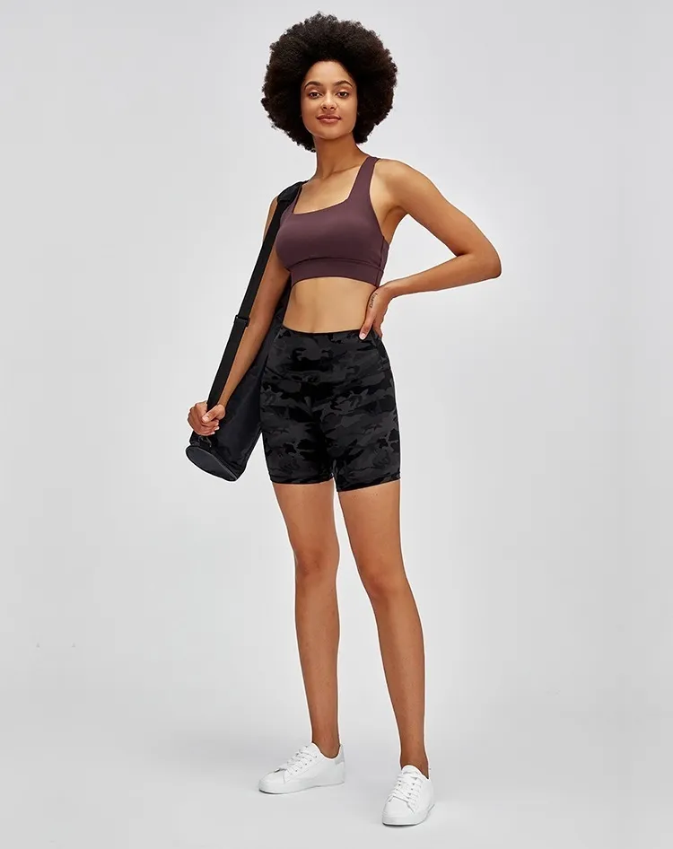 Womens High Waist Naked Feel Yoga Luxe 7 Shorts Squatproof Womens High Waist Naked Feel Yoga Luxe 7 Shorts Squatproof