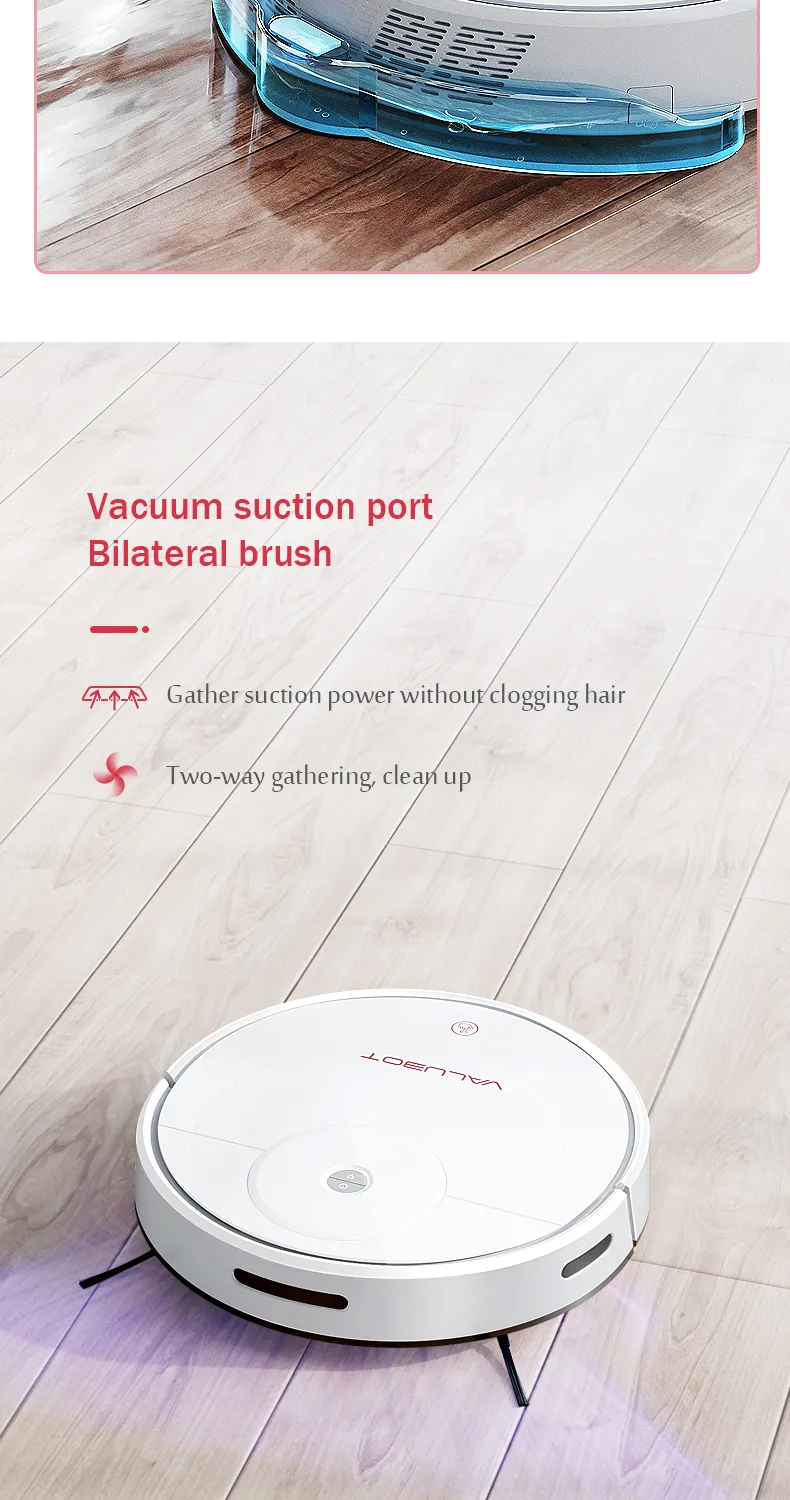 Robot Aspirador VALUBOT K100, Robot De Limpieza De Pelo De Mascotas Para El Hogar, Aplicación