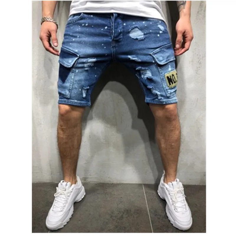 Pantalones con store huecos para hombres