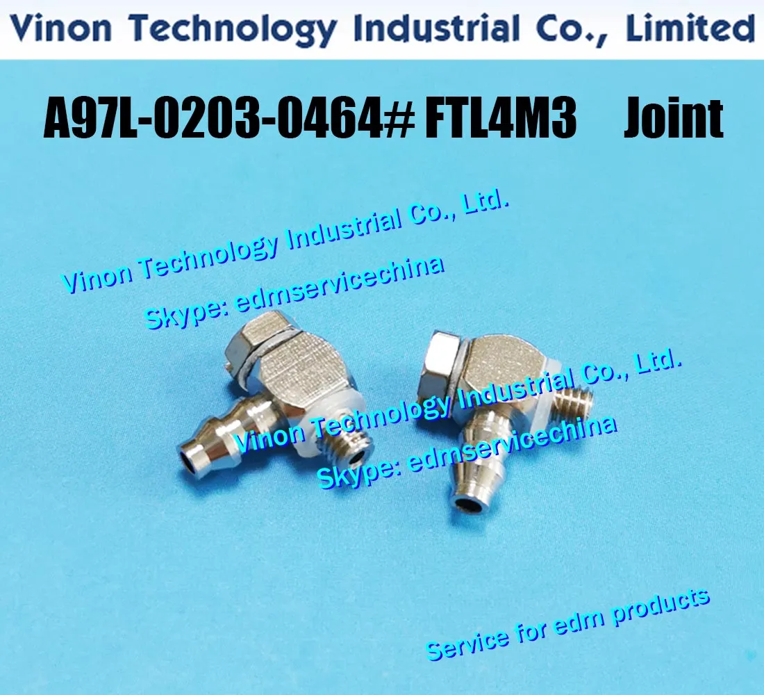 فانوك A97L-0203-0464 # FTL4M3 الكوع برغي المشتركة، A97L-0203-0464 / FTL4M3، EDM JOINT LOWER A97L.0203.0464، تستخدم للحصول على دليل قاعدة A290-8120-X763