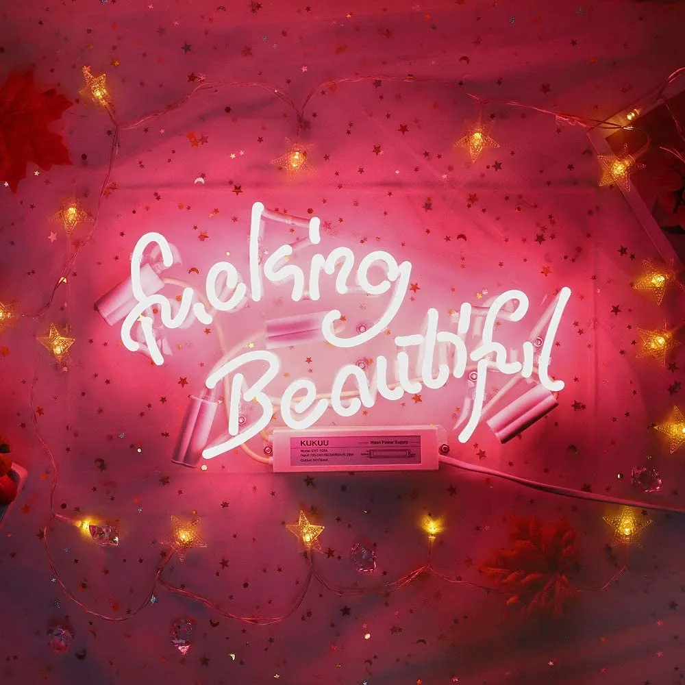 DHgate Glowing Pink Neon Wall Sign Illuminate Your Space with Custom Neon Words Lights Lighting