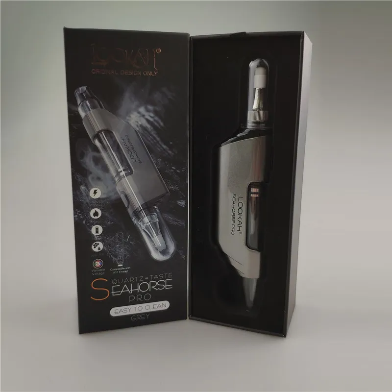 Lookah Seahorse Pro Vaporizer New Wax Pen Quartz Coil Variable Voltage  Starter Kit For Dab Rig 100% Authentic Hot Popular From Kevin0086, $69.04