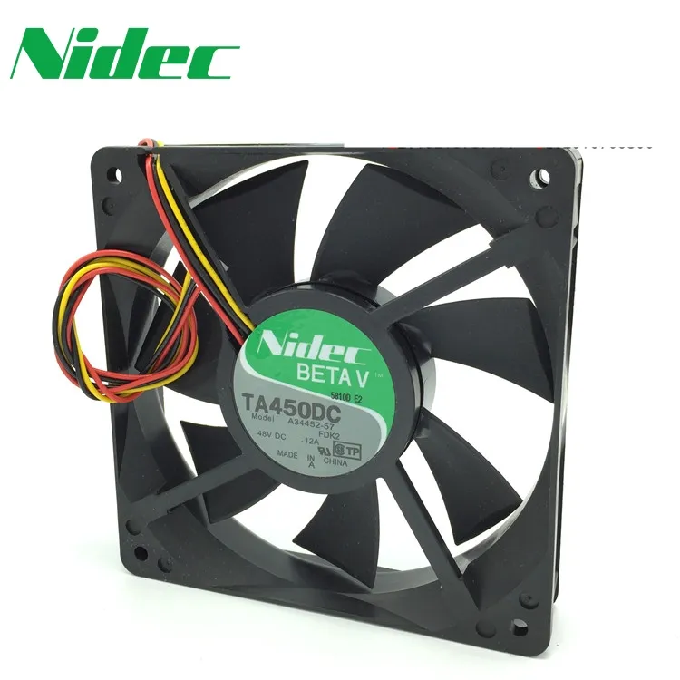 120*120*25mm TA450DC A34452-57 120mm 48V 0.12A 12CM 12025 convertisseur ventilateur de refroidissement