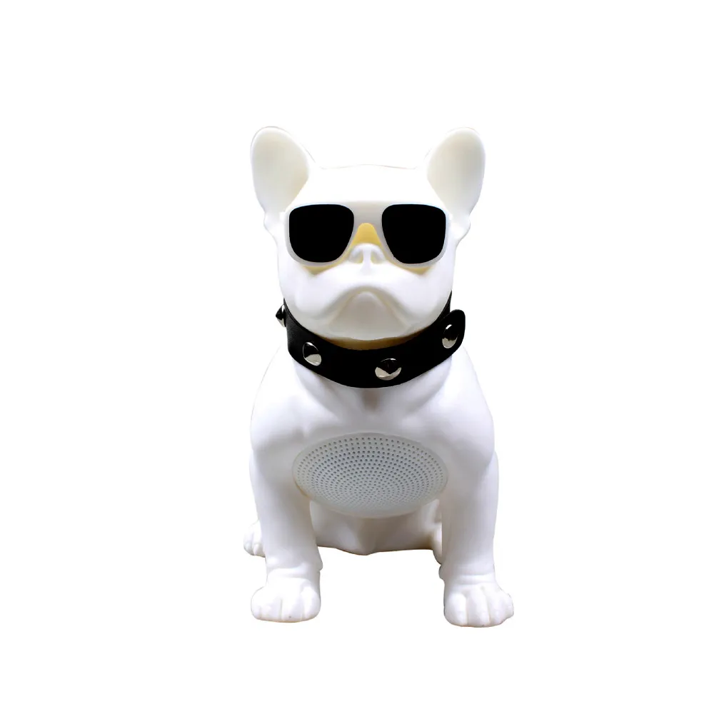 Bluetooth speaker dog head bulldog gift ornaments wirele card M10 cartoon audio creative