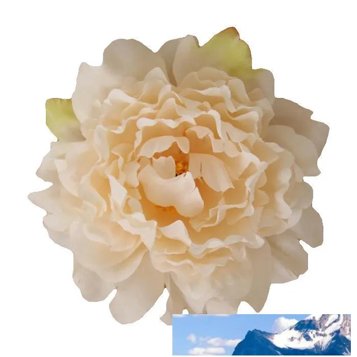 5.9 Large Silk Peony Artificial Flowers Wholesale Heads Multi Color For