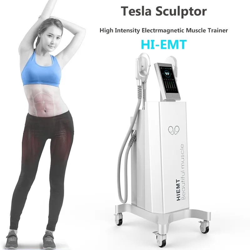 7 Tesla Emslim Body Slimming Machine Muscle Building EMS Muscle-Stimulator Réparation ABS Muscle du plancher pelvien et Rectus Abdominis pendant un mois