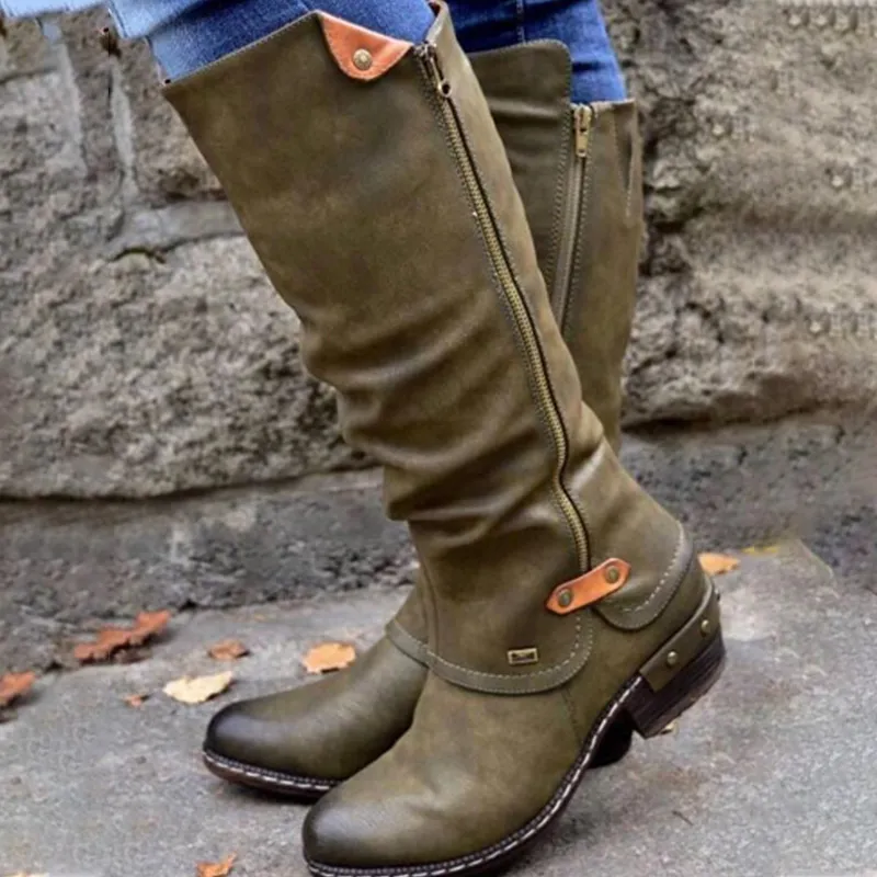 Vintage mid online calf boots