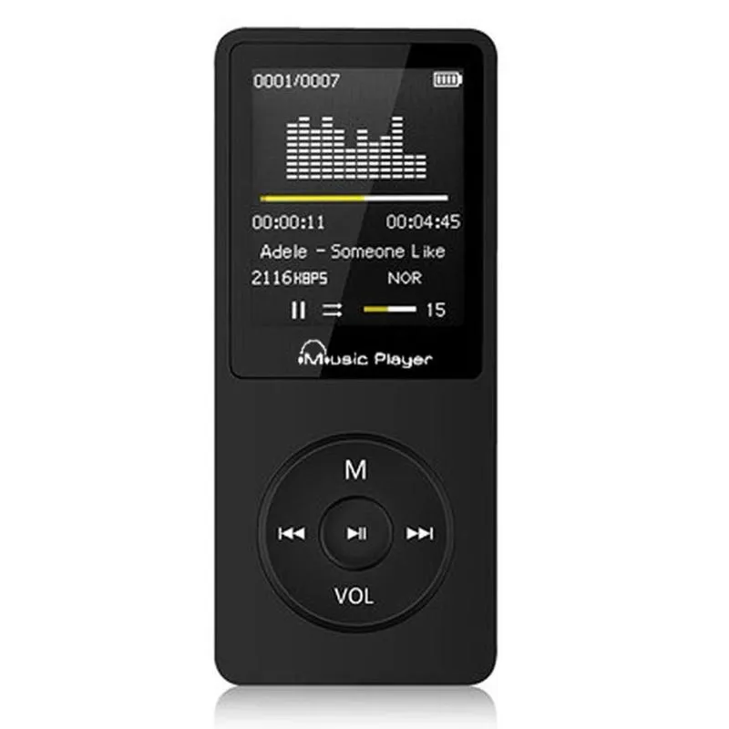Large Memory Capacity Portable Mp3 Mp4 Player With 64GB Support