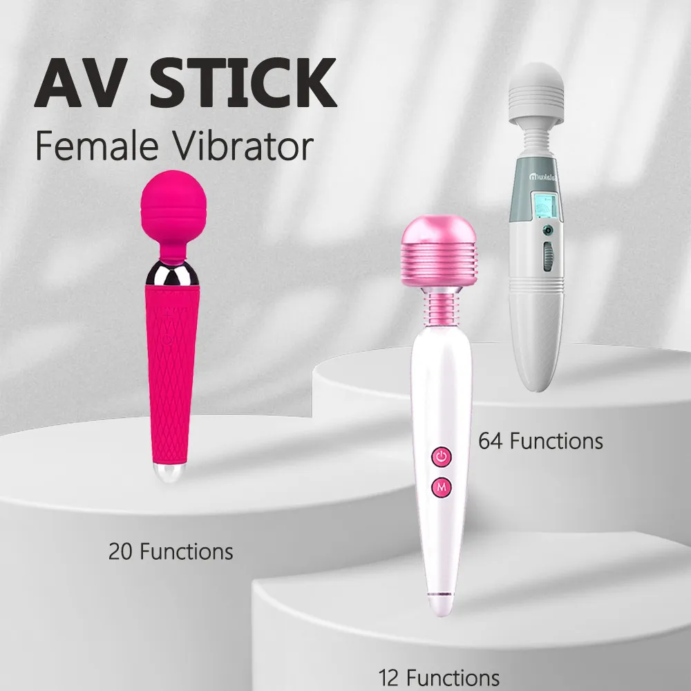 Damesspeelgoed Ino Opladen via USB AV vibrator massage vibrator vrouwelijke masturbatie erotische producten voor volwassenen