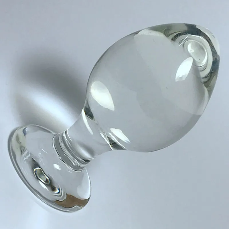 small glass anal plug Huge Prostate Massage Butt Plug “SPOT ON” – 8 Inch Intense Pleasure – Rose  Adult Shop main image 0
