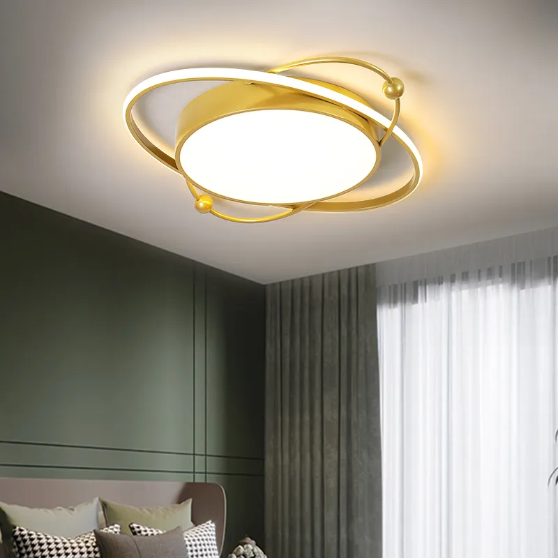 Slaapkamerlamp moderne minimalistische led-plafondlamp warme romantische creatieve persoonlijkheid kinderkamerverlichting Nordic lampen led