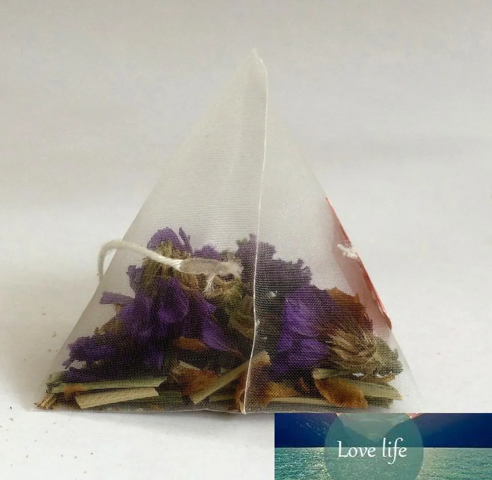 Biodegradable Non Woven Pyramid Reusable Tea Bags Bag With