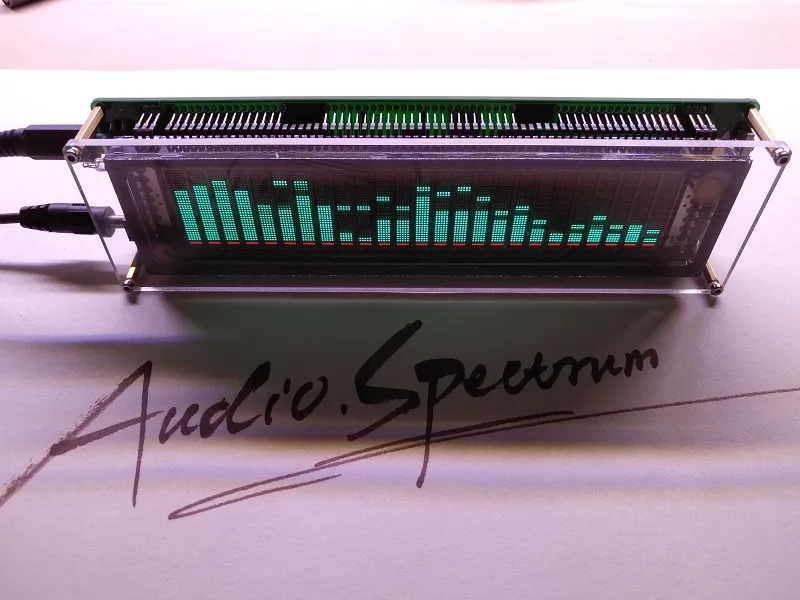 Lumière Musique Spectre LED Amplificateur Vu Mètre Audio Indicateur Stéréo  Trois