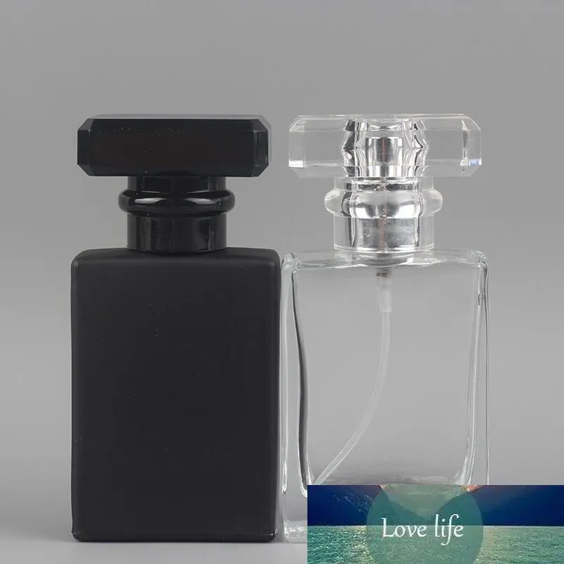 Save Big on Bulk Refillable Glass Perfume Atomizer Bottles Refillable  Perfume Atomizers: 30ml Square Black Glass Spray Bottle Portable Travel  Size,