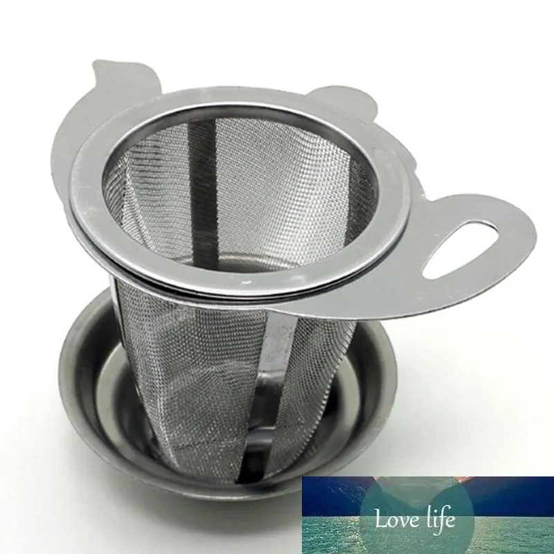 2-Pack 304 Stainless Steel Tea Strainers - Fine Mesh Loose Leaf Infuser For Cup