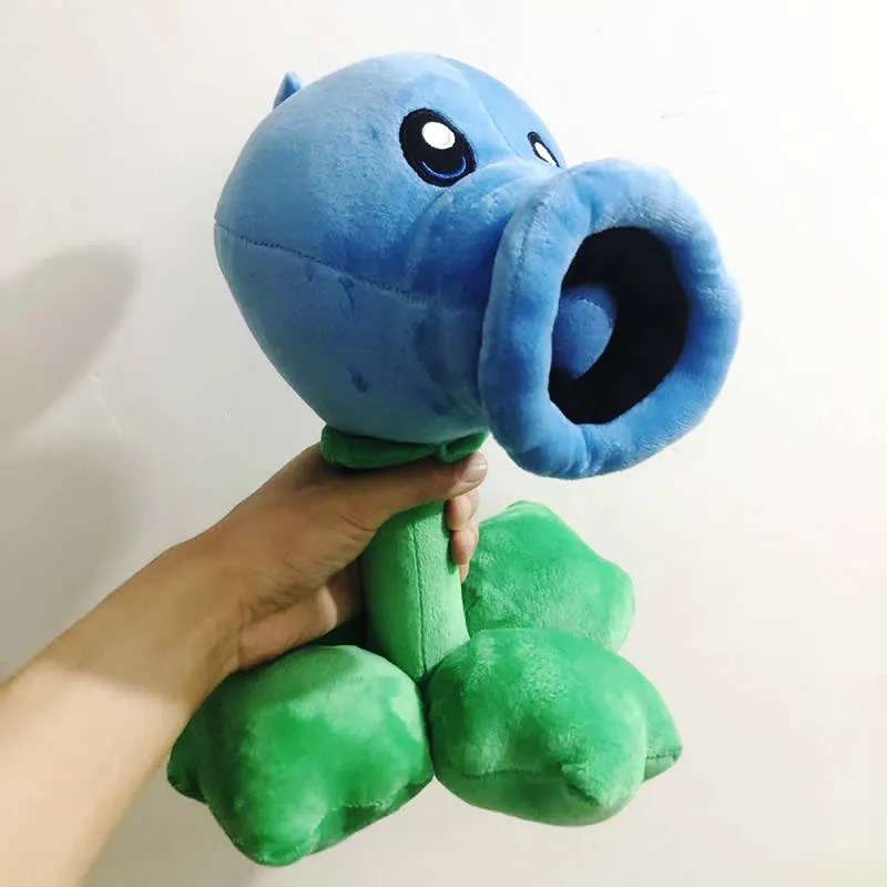 Plants vs Zombies Frozen Peashooter Peluche de juguete Tamaño grande 30 CM / 12 pulgadas