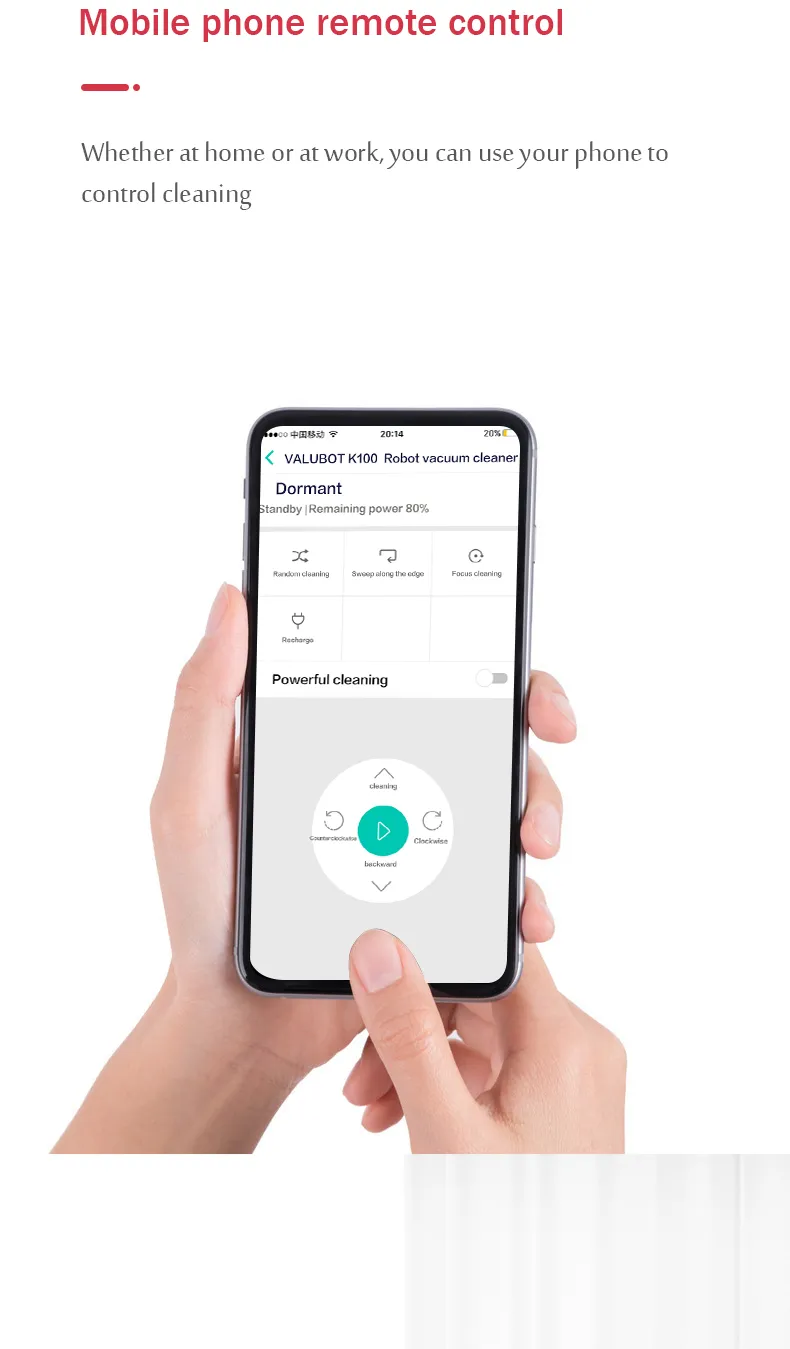 Robot Aspirador VALUBOT K100, Robot De Limpieza De Pelo De Mascotas Para El Hogar, Aplicación