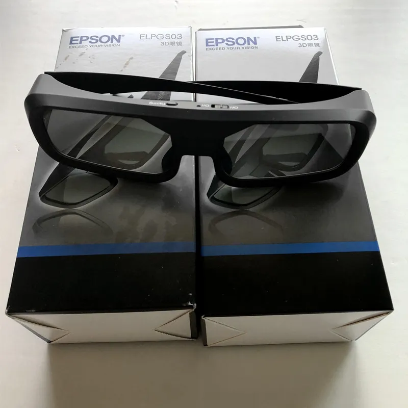 【値下げ】【新品未開封】Epson ELPGS03 3Dメガネ 2個セット Amazon.co.jp: EPSON 3Dメガネ ELPGS03 : 家電＆カメラ