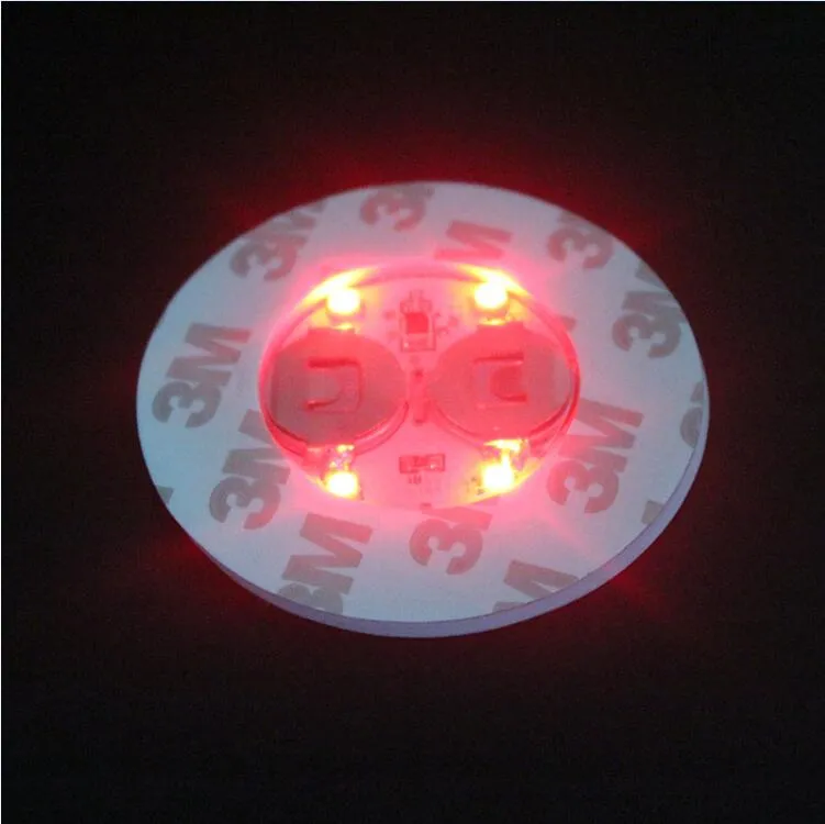 유리 봉지에 대 한 LED 빛 LED 빛 7 색 자동 조정 무료 DHL