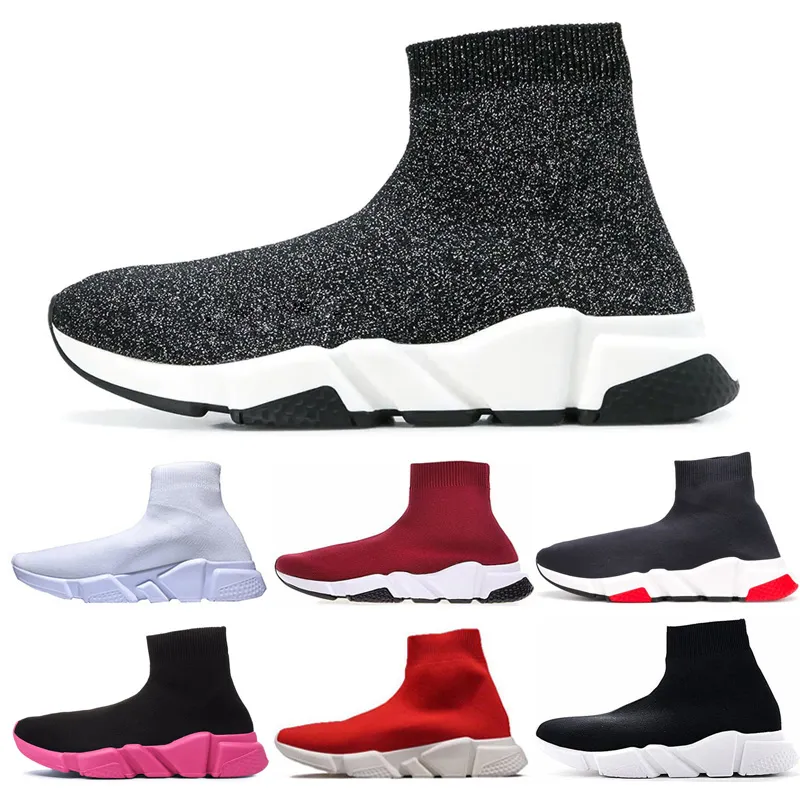 soock trainer para hombre Calcetín Entrenador de velocidad Zapatillas Clásicas mujer negro rojo blanco rojo azul Zapatillas Calcetines Race Runners Calzado deportivo Calcetines