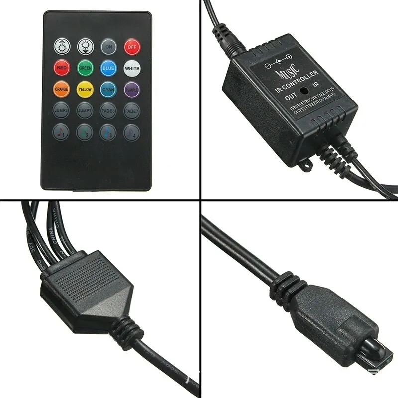 4Pcs USB Auto Innenraum Atmosphäre Lampen, Universal Mini Led USB Lichter  für Auto Dekoration, Beleuchtung: : Auto & Motorrad