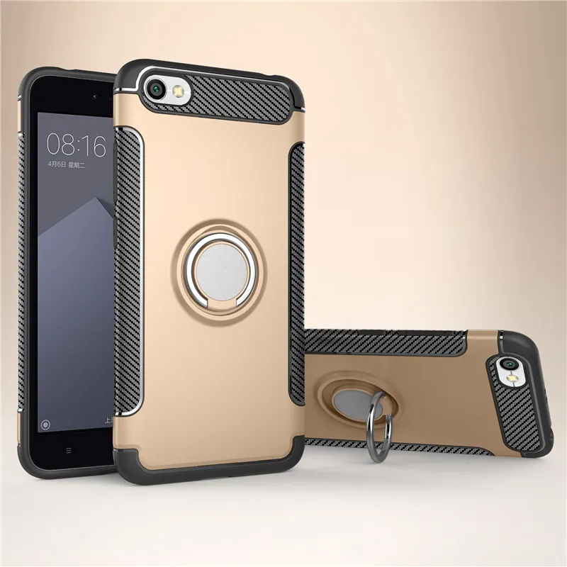Dla iPhone 11 Pro S10 Protector Case z uchwytem pierścieniowym Wycieczyste tylne pokrycie Case Wskazówka Podwójna obudowa dla Samsung Note 9 S9 Plus S10 Lite
