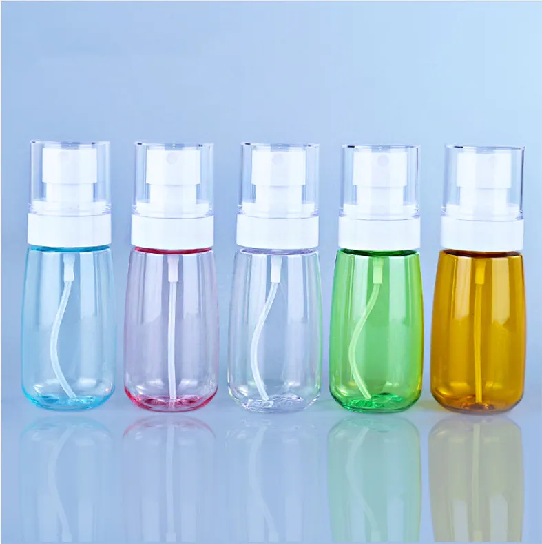 60ml Portable Travel Spray bottles Skin Care Liquid Empty Bottle Perfume Container Refillable Essential Cosmetic Atomizer