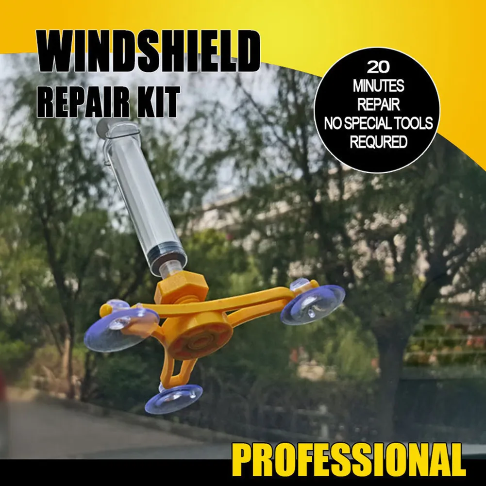New Windscreen Fix Tool Set Glass Windscreen Repair Windshield Repair Kit  Glass Repair Tool Window Polishing Set2508 From Sdwe889, $9.07