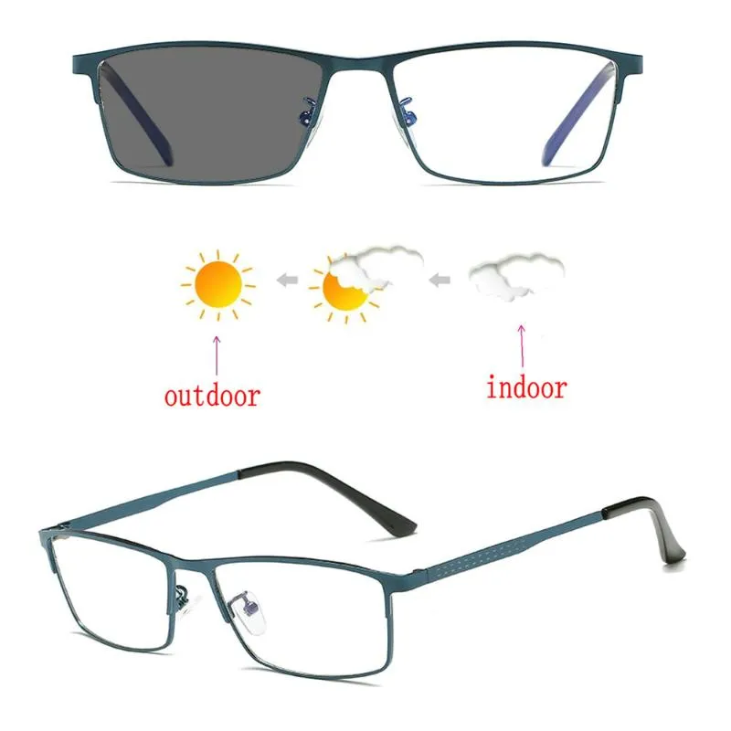 Lunettes de soleil photochromiques pour hommes d'affaires, pour myopie, pour étudiants, fini lunettes myopes, prescription, monture NX