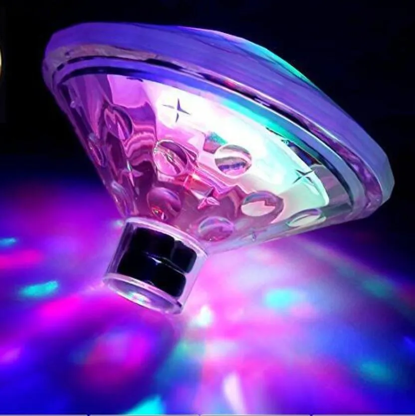 Creative Kids Bath Time Toys Landscape Lights Floating Underwater RGB LED Disco Decoration Lights Pool Hot Tub Spa Lights