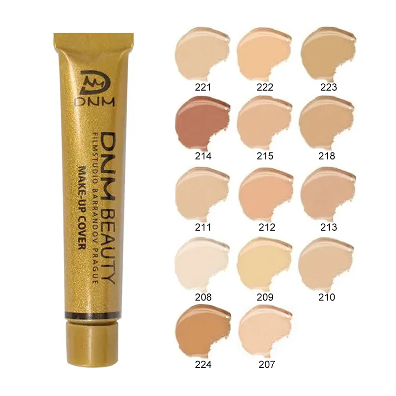 DNM – correcteur pour le visage, crème anti-cernes à haute couverture, fond de teint Contour, couverture complète, cosmétique imperméable