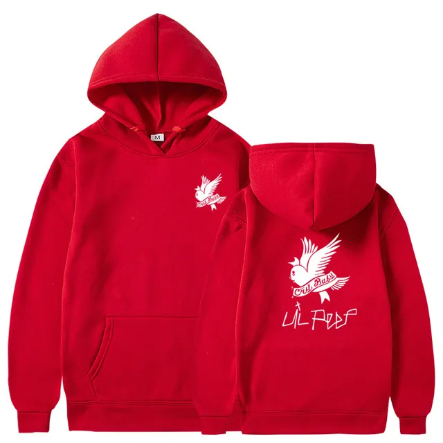 Lil Peep Hoodies Herr Tröjor Pullover herr/kvinnor sudaderas gråta babytryck Hoodies Streetwear Huvtröja Mode Herr Toppar