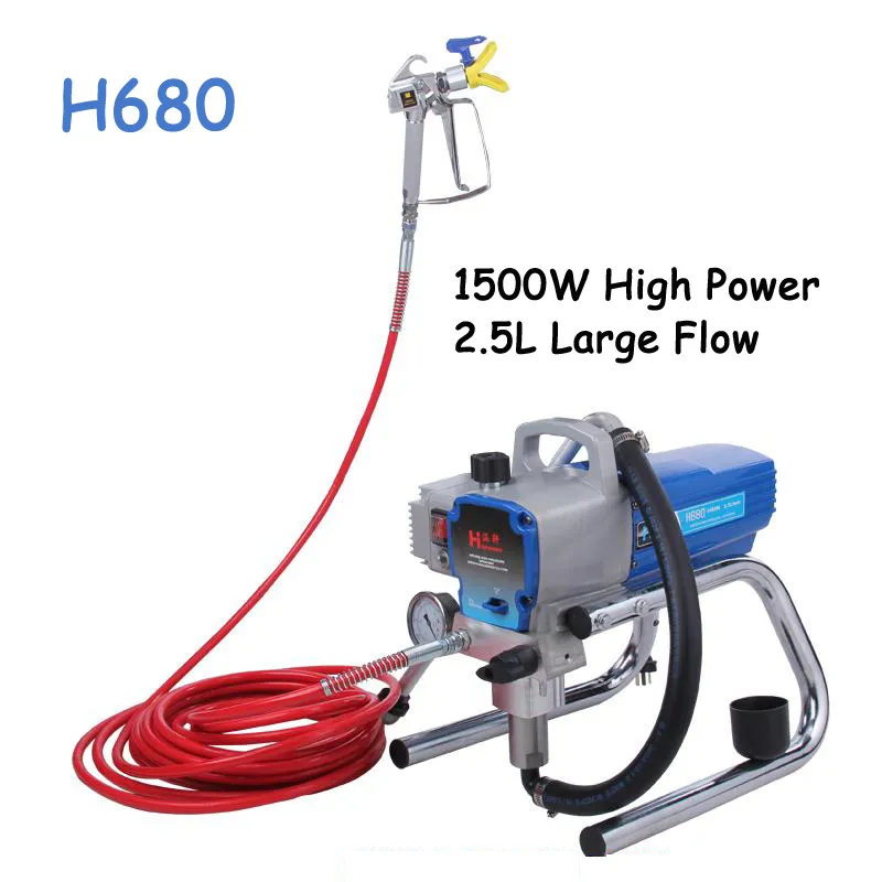 Professional airless paint shop sprayer